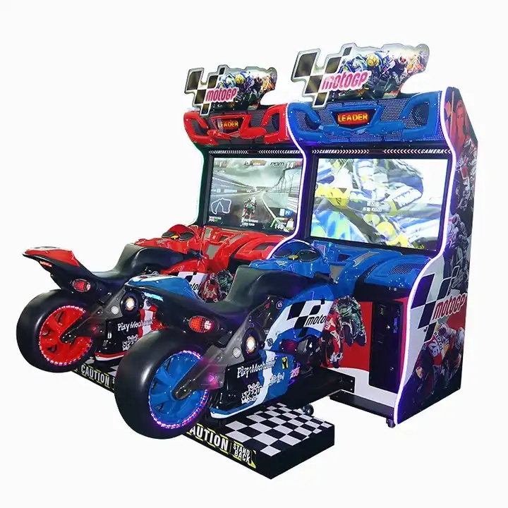 Racing Arcade Cabinet - Moto GPアーケードレーシングゲーム機、バイクシミュレーター、家庭用およびアーケード用ゲームキャビネット