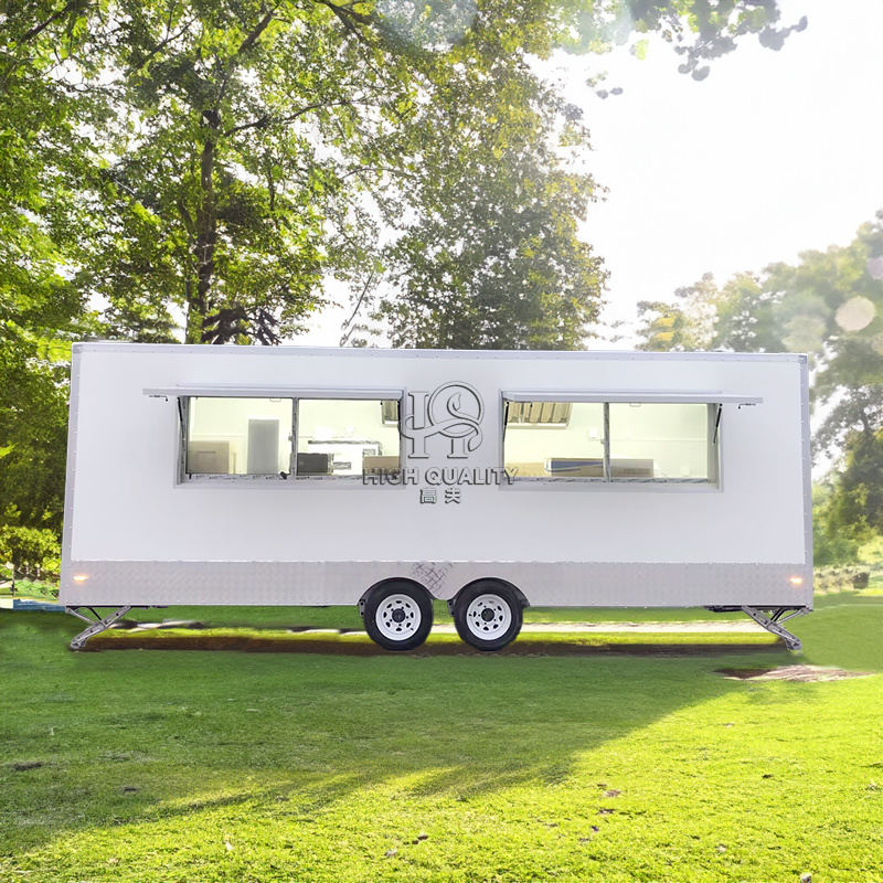Hot Dog Vending Cart - 電気移動式レストラン ホットドッグカート ジェラートトラック ジュースバー 販売トレーラー 大型ファストフードキオスク