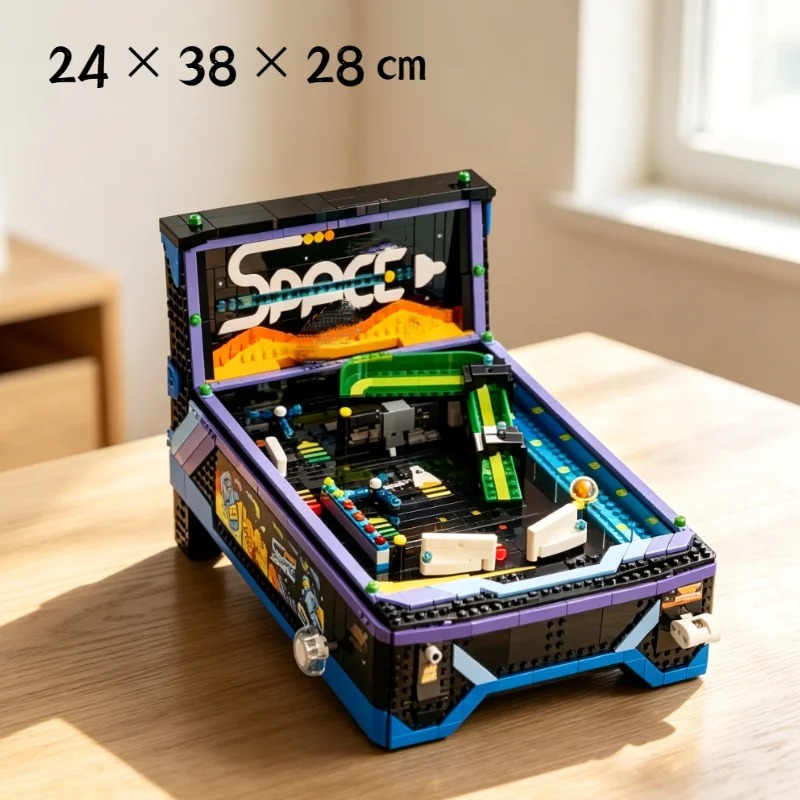 新入荷 2274ピース モデルアーケードピンボールマシン 組 - Pinball Machine のレビューと価格