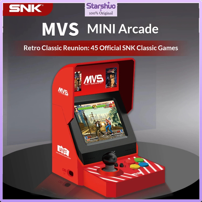 UNICO MVSミニアーケードコンソール（内蔵スクリーン付 - Arcade Game Jackpot のレビューと価格