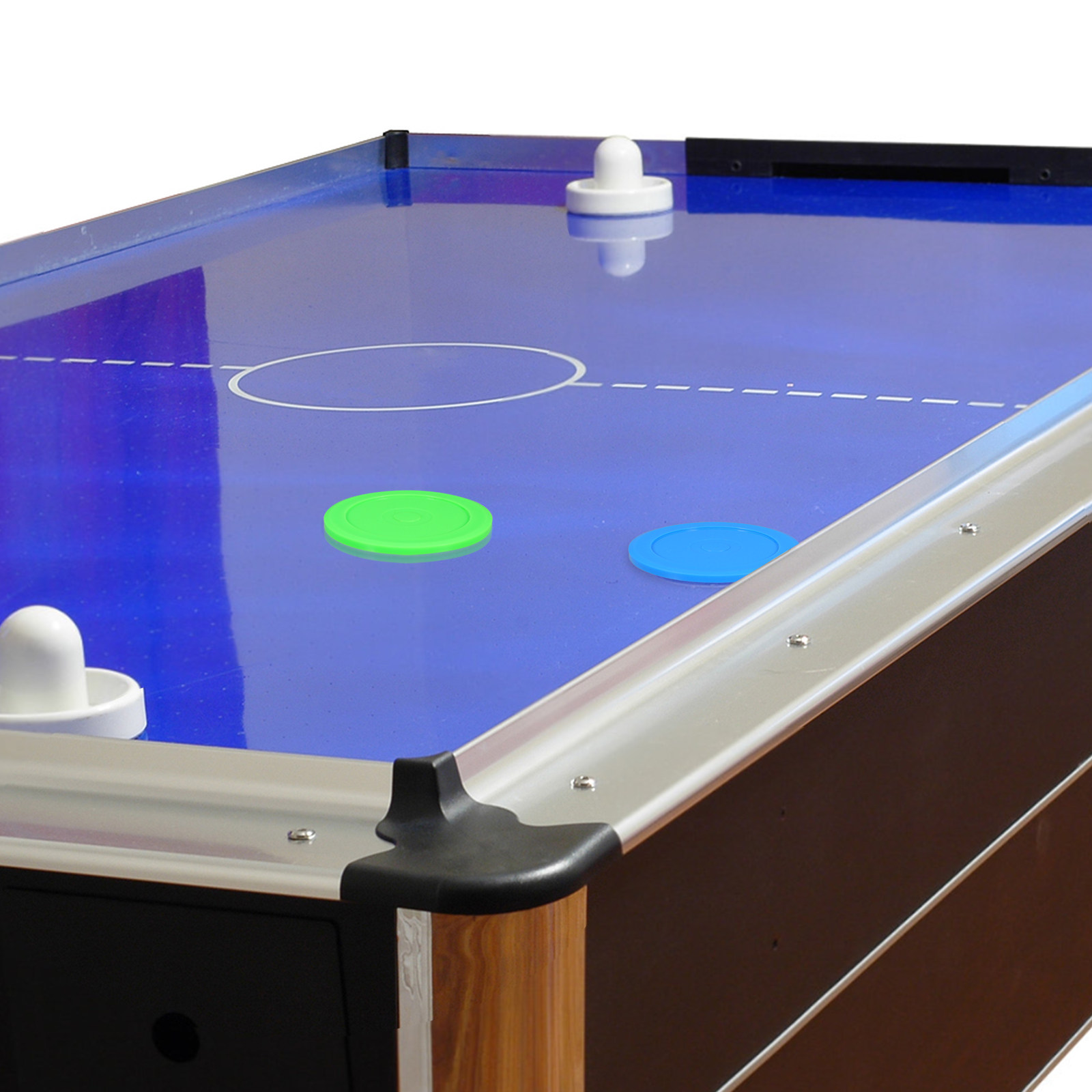 5 個のエアホッケーパック、ダブルプレーヤーゲーム用ミニ交換 - Air Hockey Table のレビューと価格