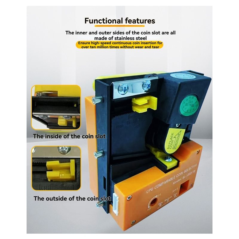 ABHS-CPU対応コインセレクター、自動販売機およびアーケ - Arcade Vending Machine Repair のレビューと価格