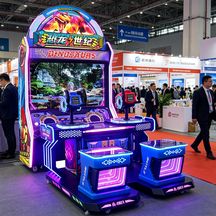2人プレイ対応の恐竜時代をテーマにした金属製アーケードゲーム - Racing Arcade Cabinet のレビューと価格