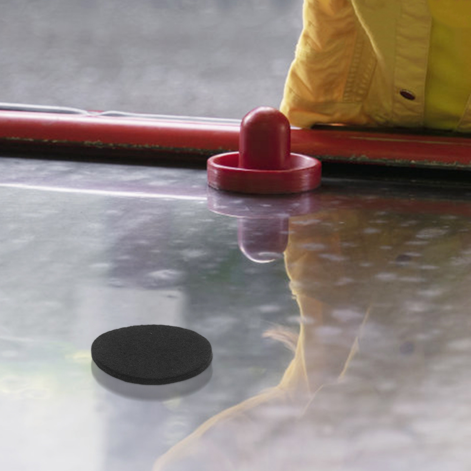 12個入り エアホッケー用マレットパッド ポリエステル生地製 - Air Hockey Table のレビューと価格