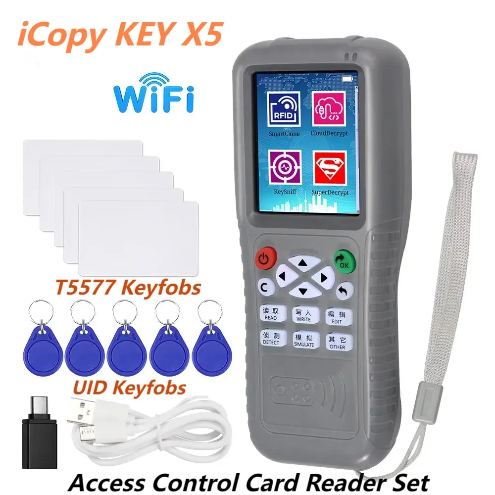 WiFi RFIDコピー機複製機NFCスマートカードリーダー - Nfc Card Reader Vending のレビューと価格
