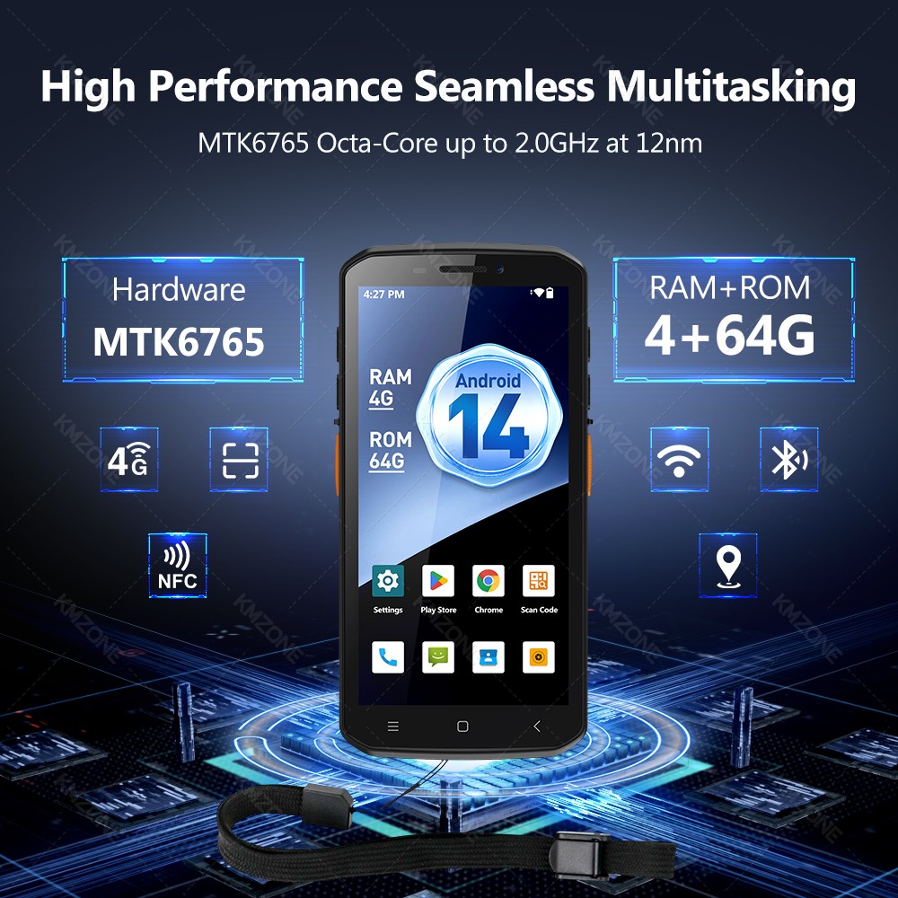 MTK6765 PDA端末 Android 14 NFC 4 - Nfc Card Reader Vending のレビューと価格